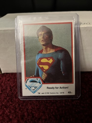 Superman 1978 topps - superman, #49